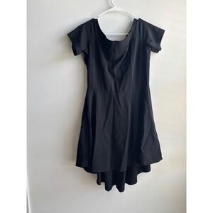 Sarin Mathews Black High Low Fit and Flare Dress Womens‎ XLarge